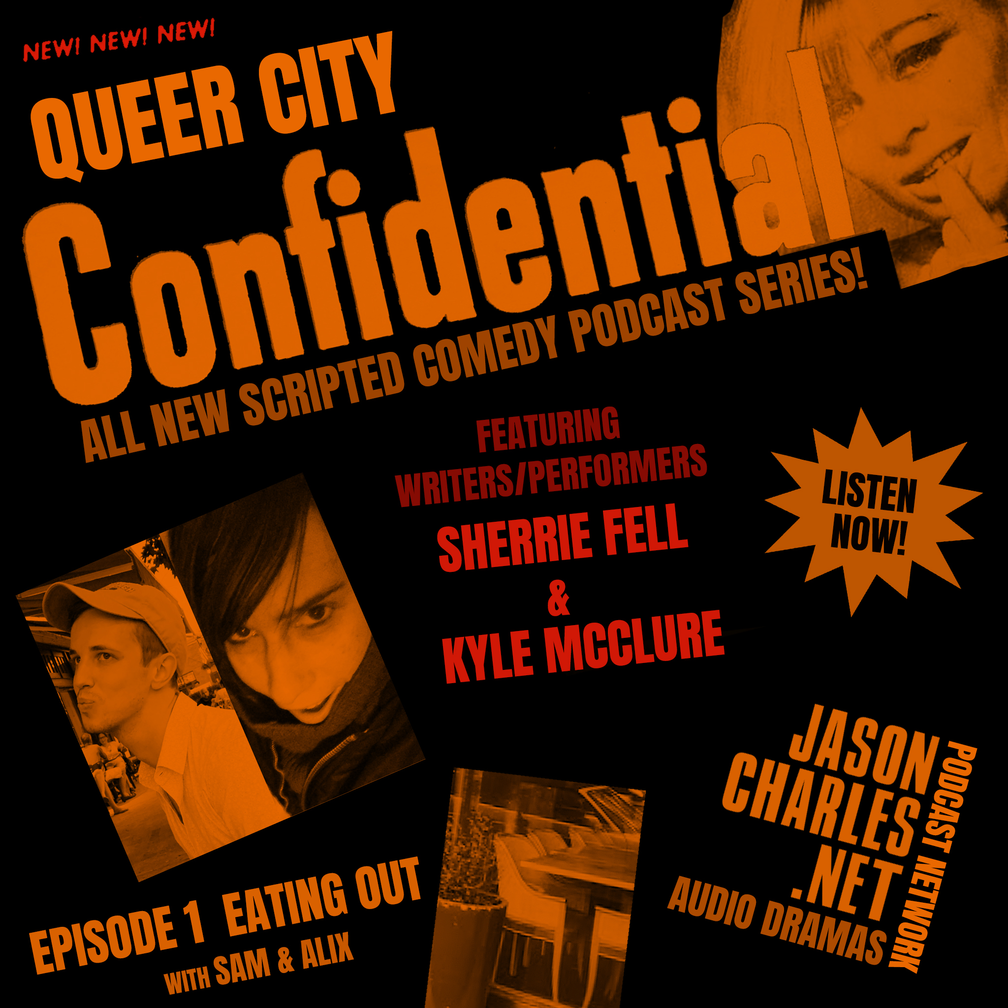QUEER CITY CONFIDENTIAL Episode 1 Eating Out with Sam and Alix