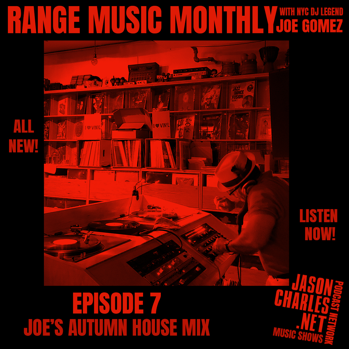 RANGE MUSIC MONTHLY with DJ Joe Gomez Episode 7 Autumn '21 House Mix