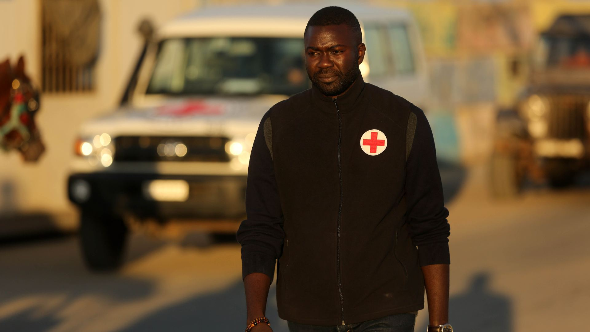 Red Cross's Mamadou Sow: 'I wish we could shield hospitals in Gaza'