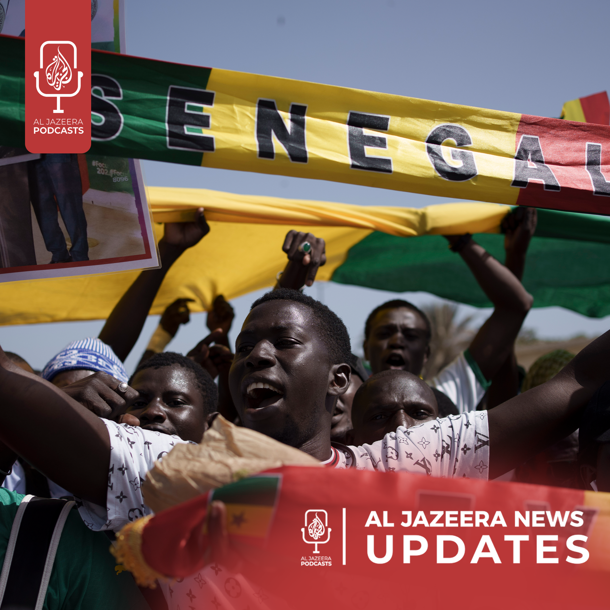 Palestinians forced to shelter in a cemetery, Senegal election