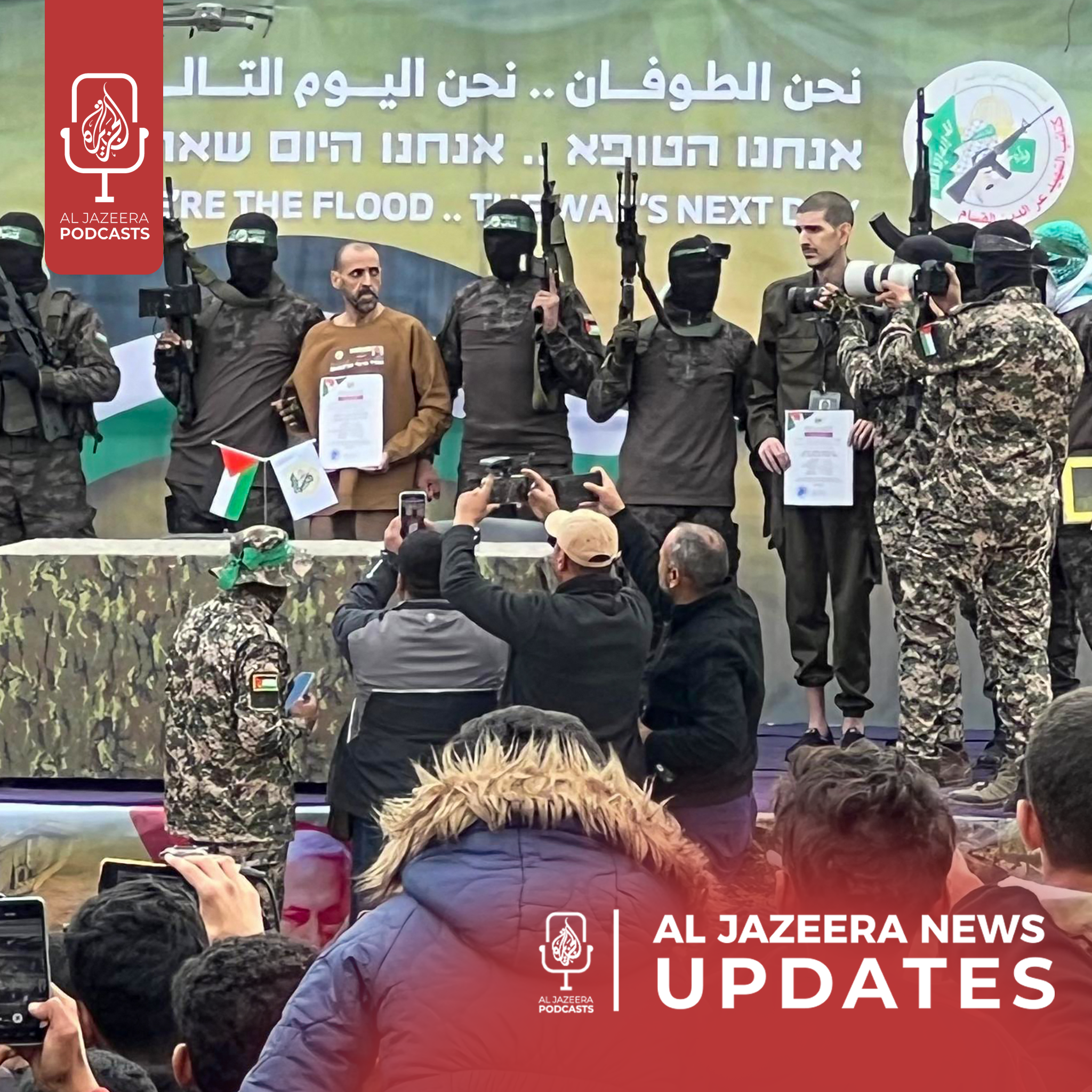 Breaking: Hamas releases three more Israeli captives - podcast episode cover