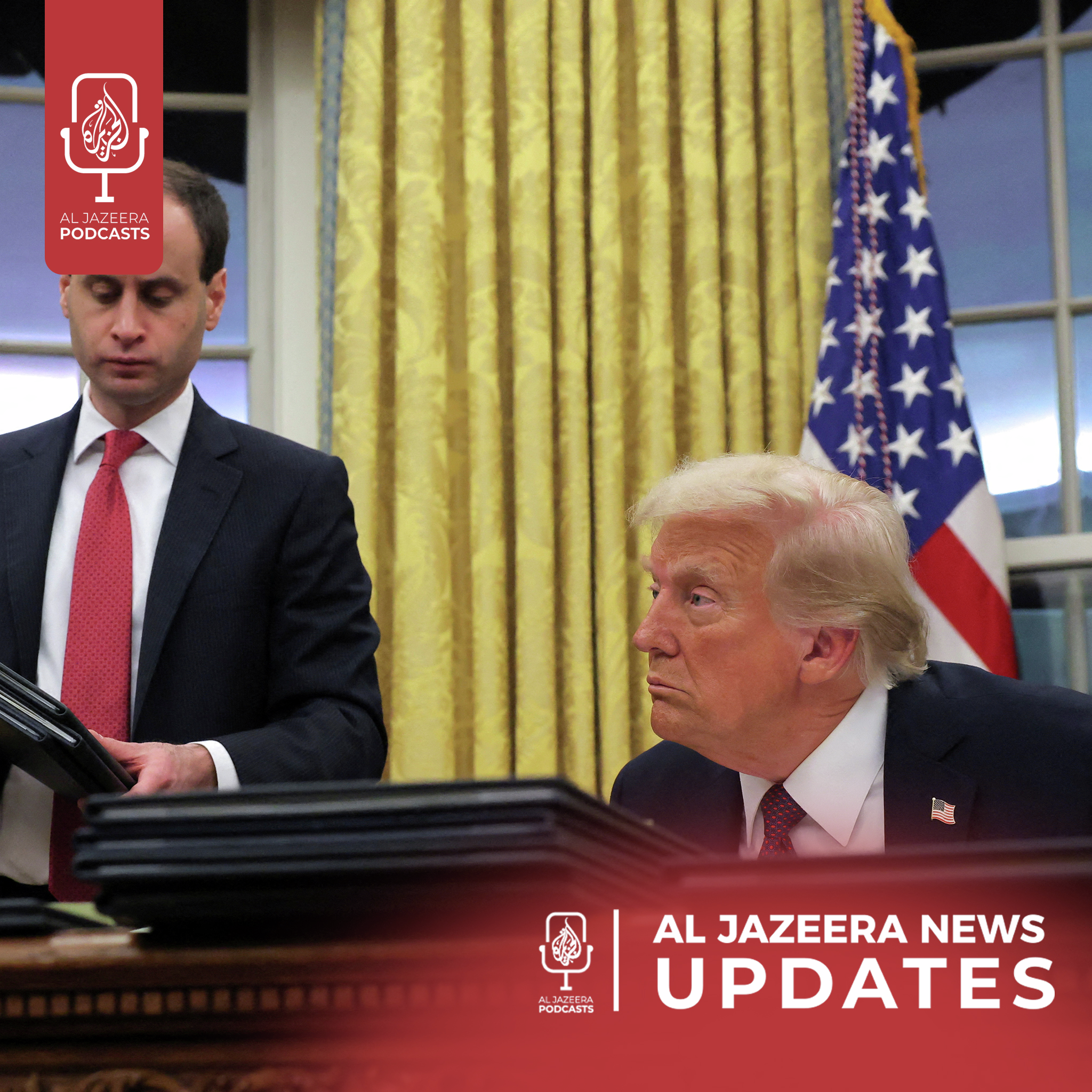 Trump signs executive orders - podcast episode cover