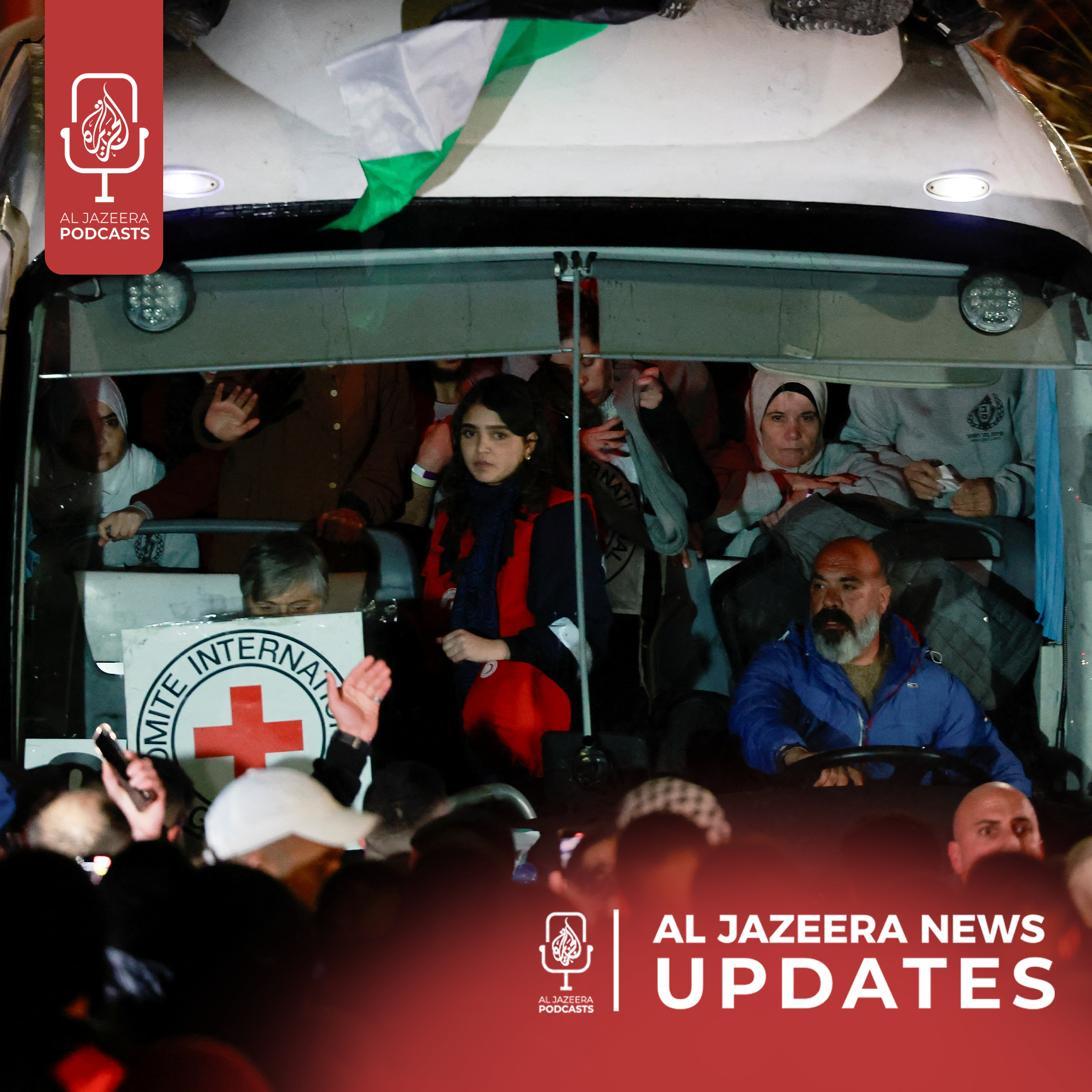 Israel releases 90 Palestinian prisoners, Gaza aid delivery  - podcast episode cover