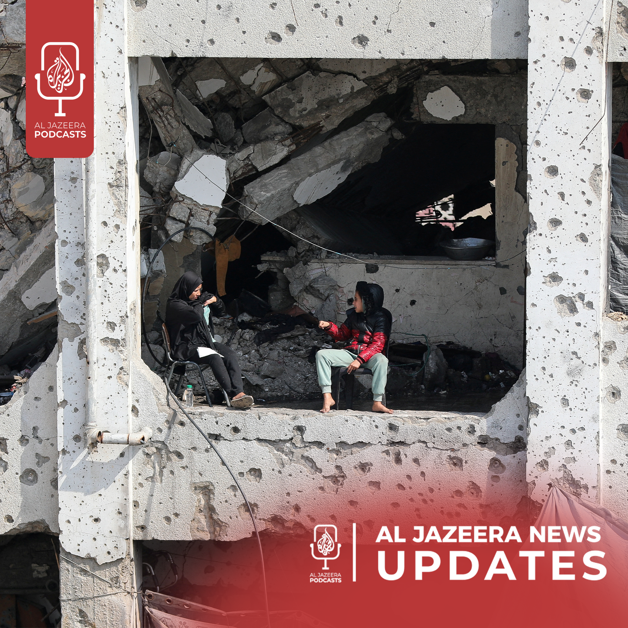 Israel strikes Gaza City, Australia storm - podcast episode cover