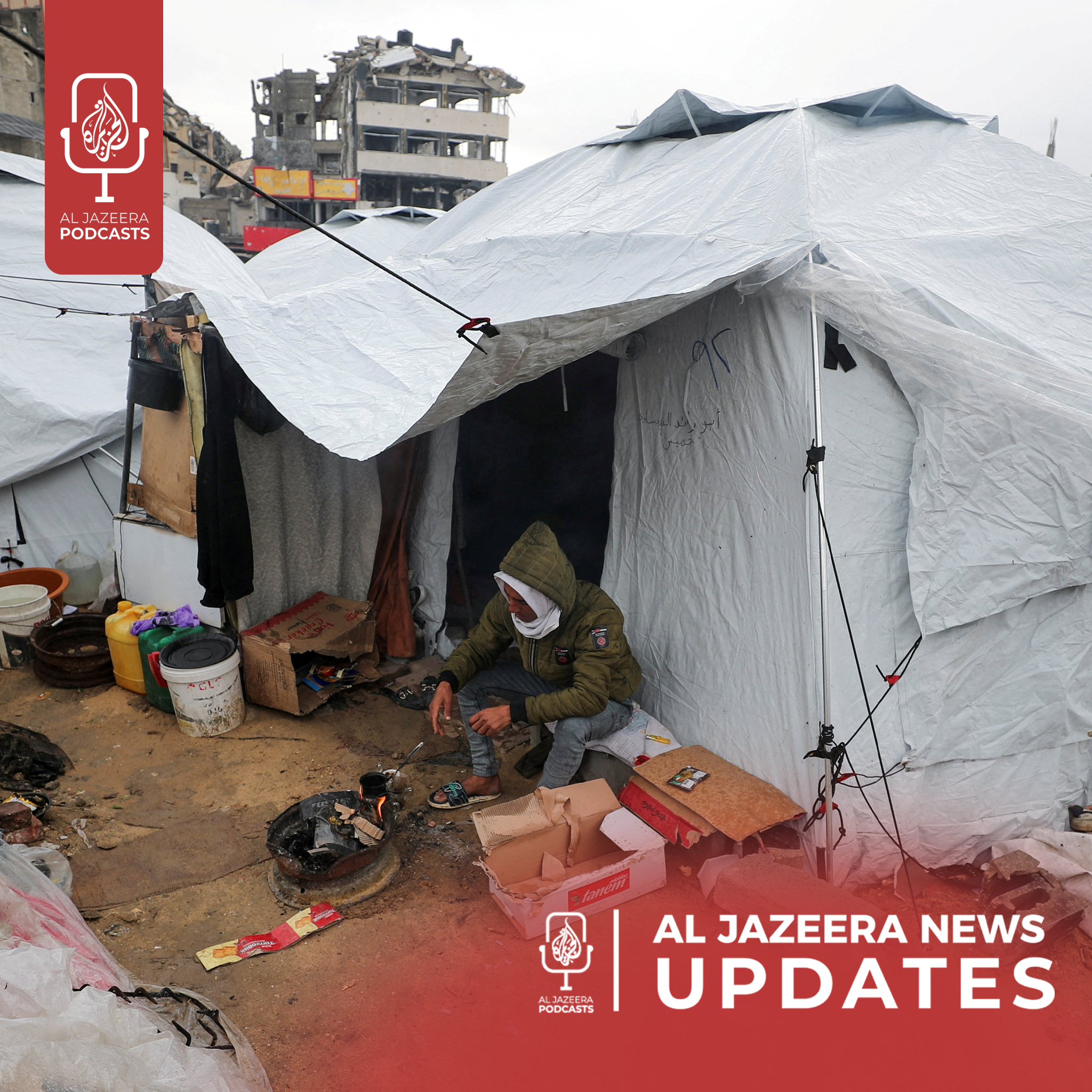 Shelter urgently needed in Gaza, Israeli raids in occupied West Bank - podcast episode cover