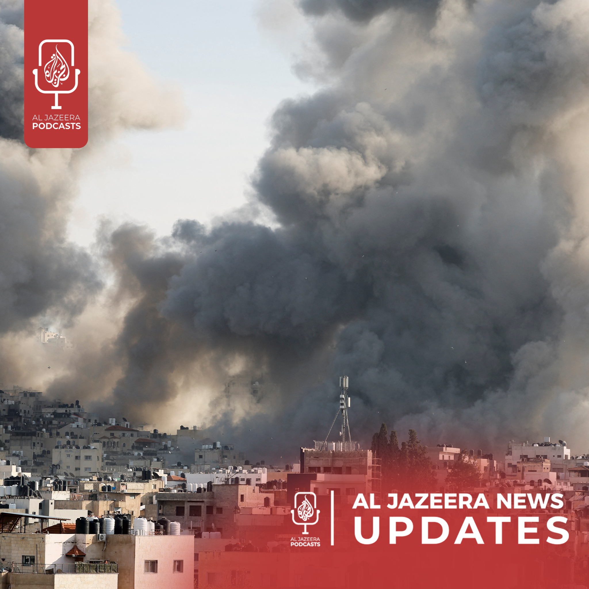 Israeli air strikes on Jenin, Palestinians find destroyed homes in north Gaza - podcast episode cover