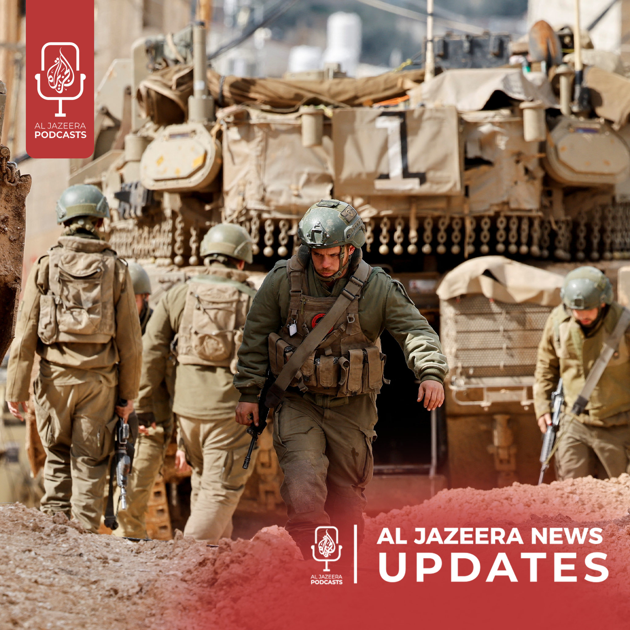 Occupied West Bank raids, Syria's new transitional government to be announced  - podcast episode cover