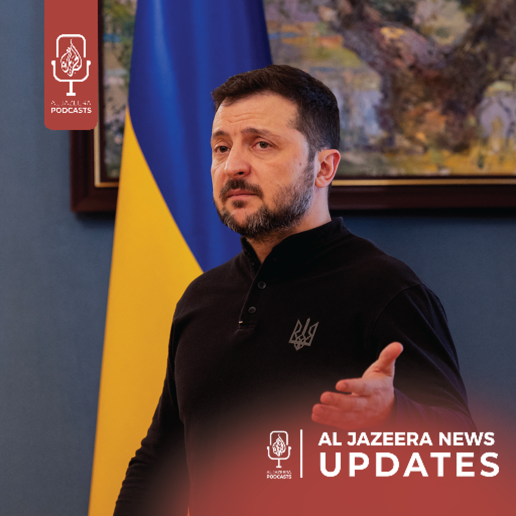 Hamas will investigate captives body, Zelenskyy meets US official - podcast episode cover