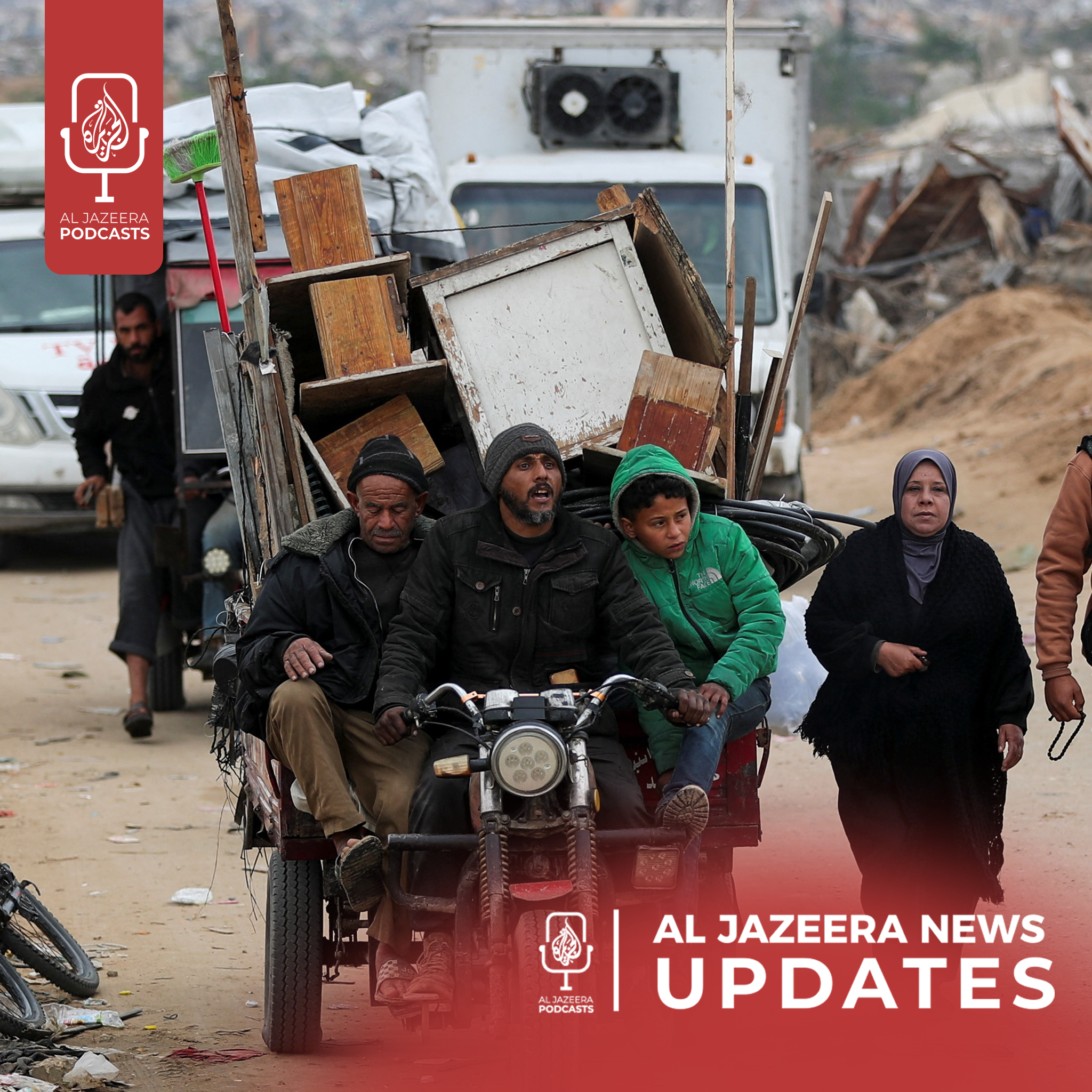 Gaza ceasefire deal, 18 killed in a suicide attack in Afghanistan  - podcast episode cover