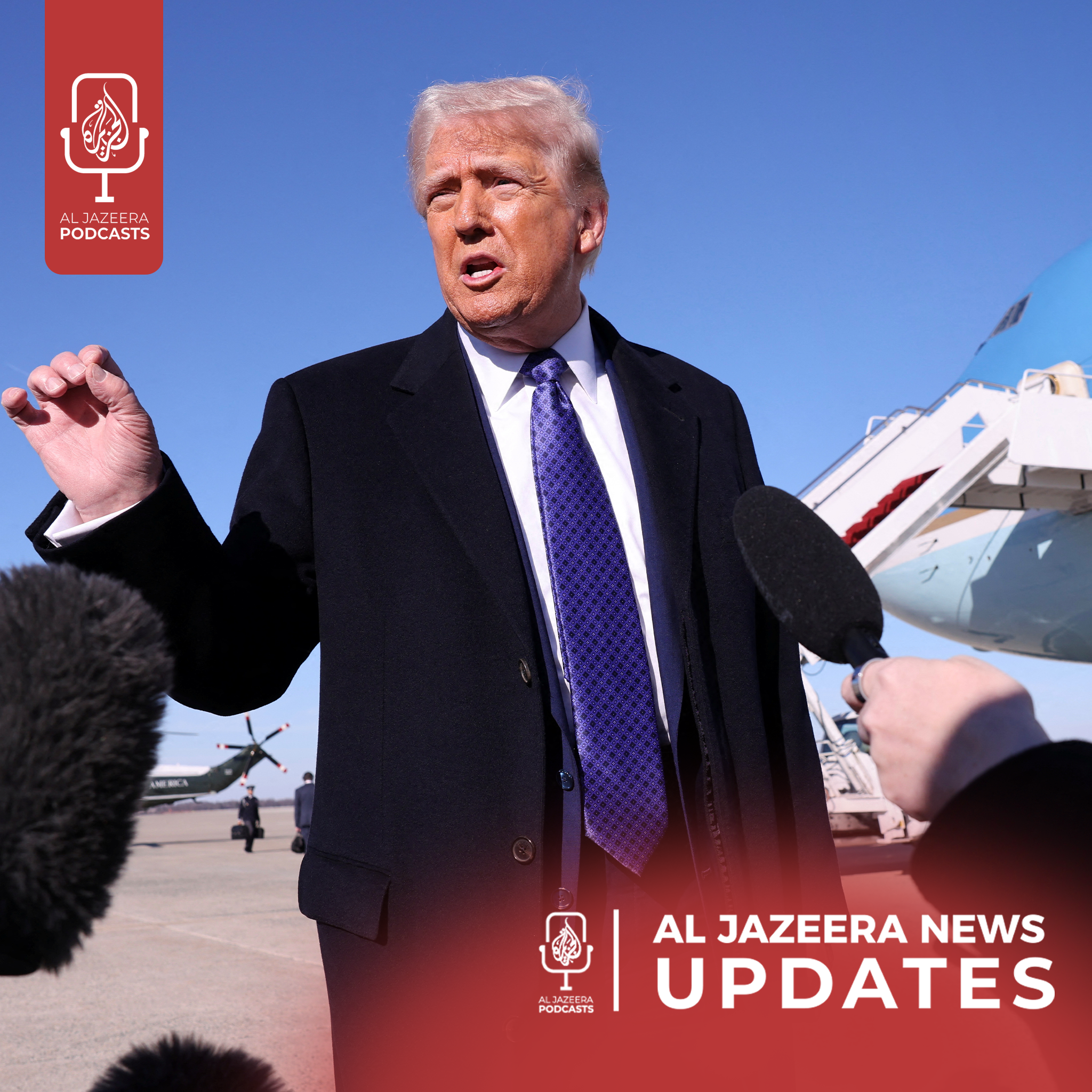 Trump comments on Israel-Hamas exchange, Intimidation of Palestinian prisoners - podcast episode cover