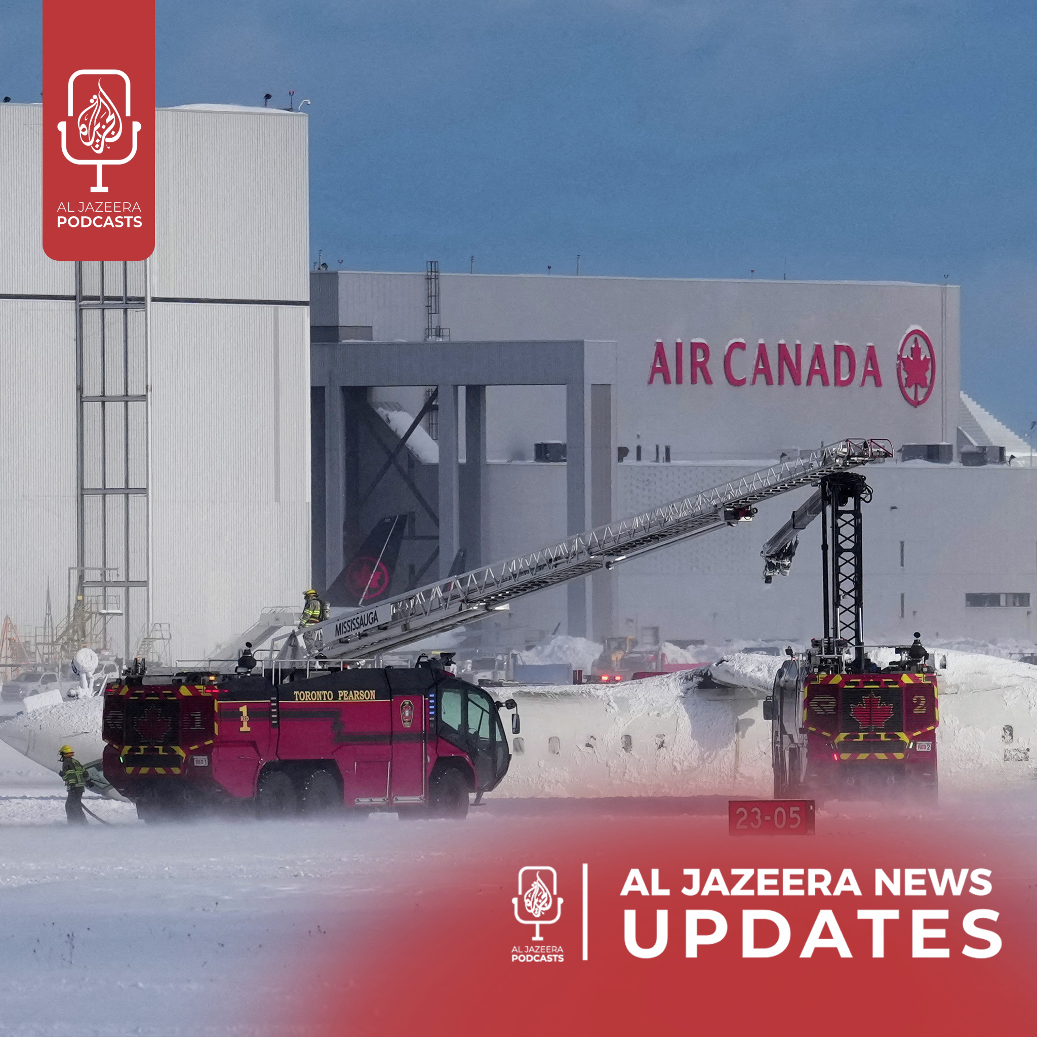 Ukraine peace talks, Toronto plane crash - podcast episode cover