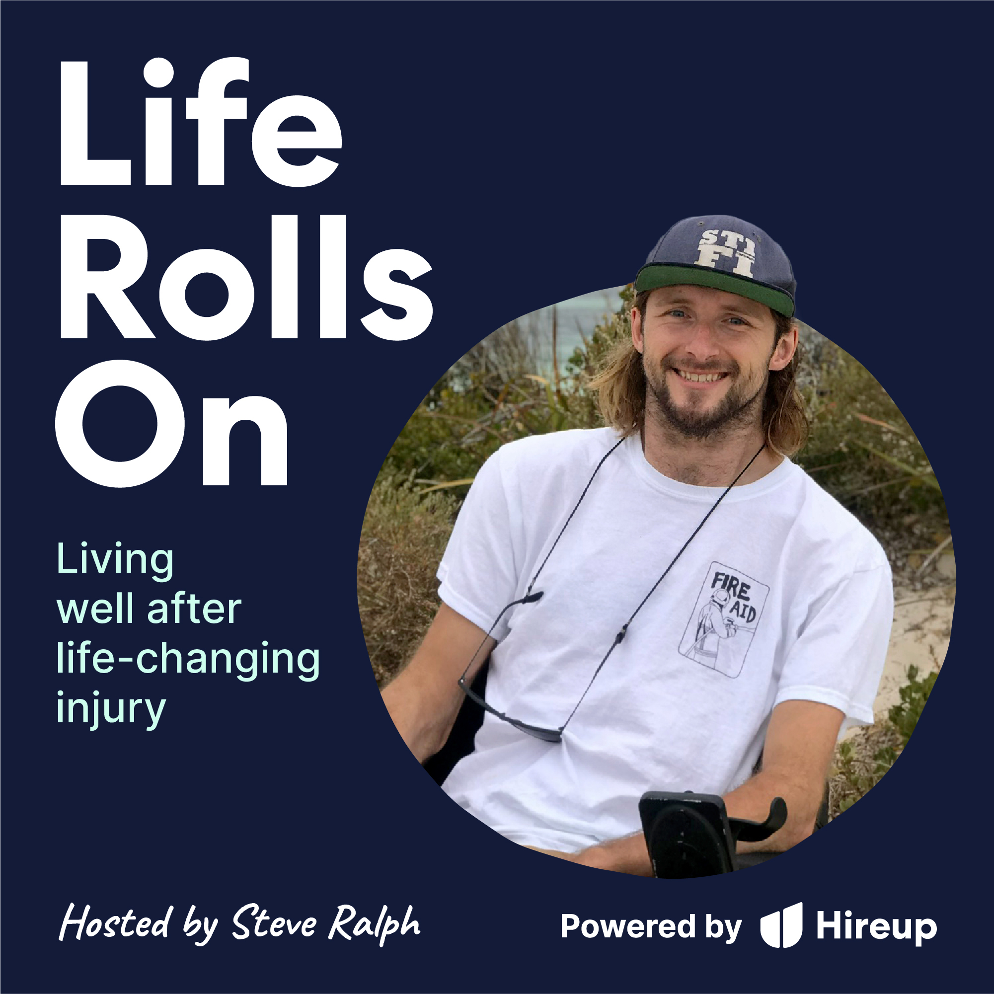 Life Rolls On trailer - A podcast about living well after life-changing injury