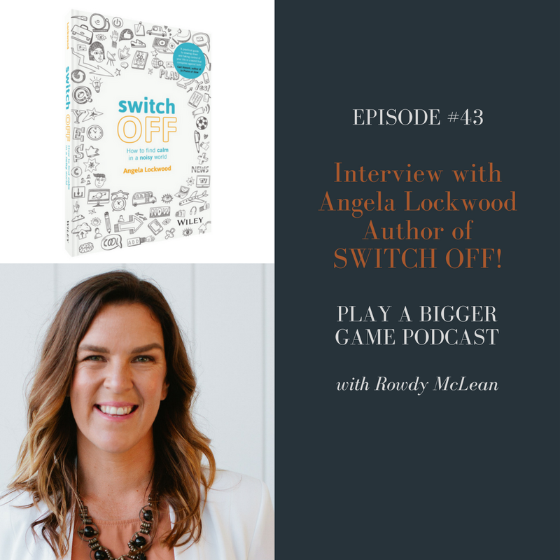 PABG Podcast - episode #43 - Interview with author of Switch Off - Angela Lockwood