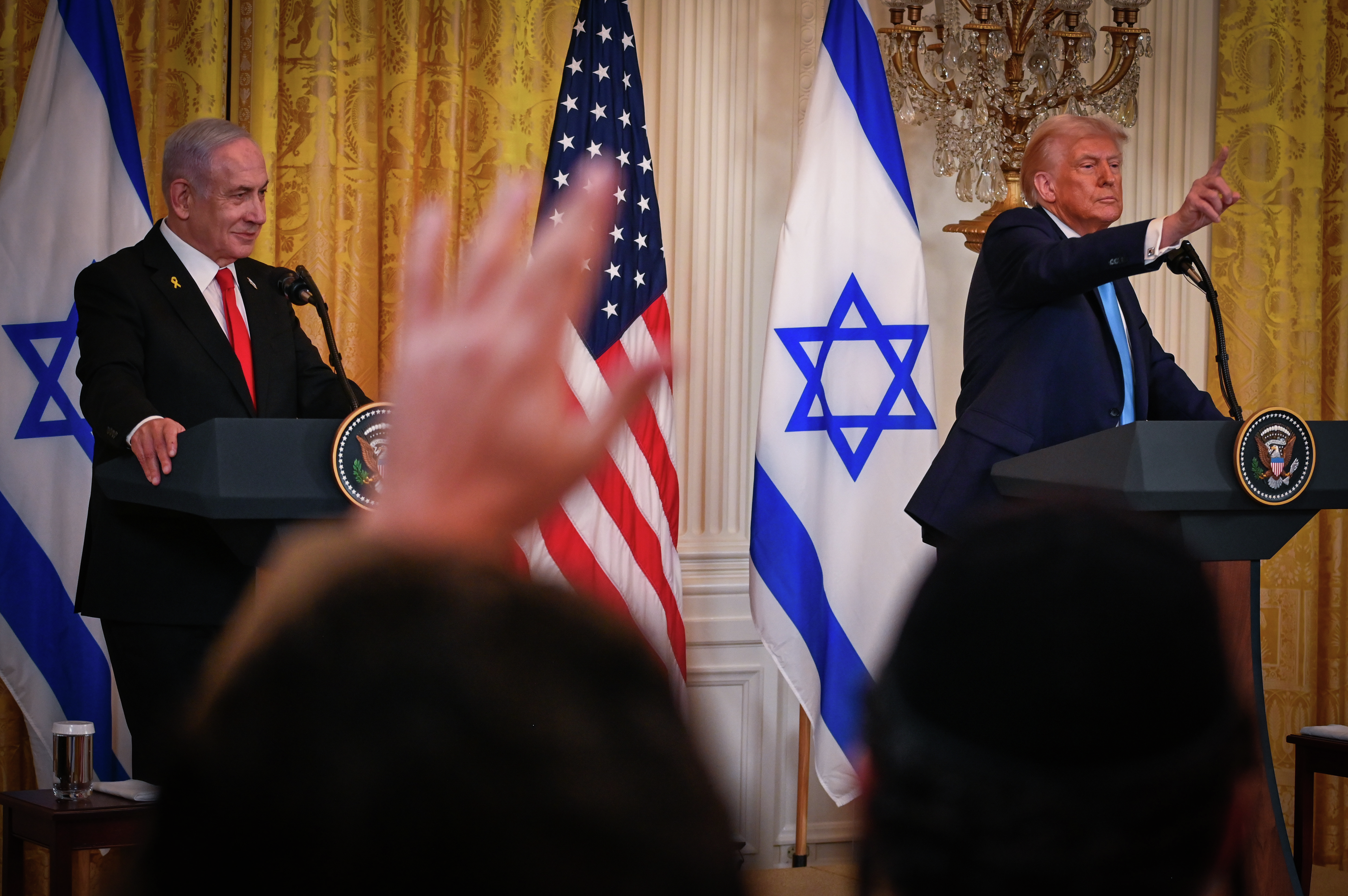 Day 488 - Trump thrills Netanyahu, calls Gaza a hellhole - podcast episode cover