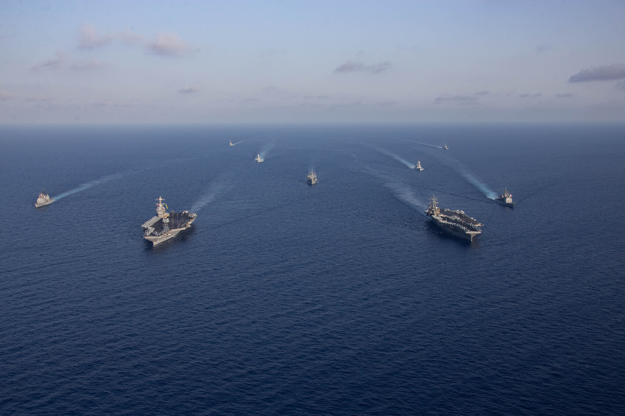 Day 30 - Two US carrier strike groups now watching Israel's back