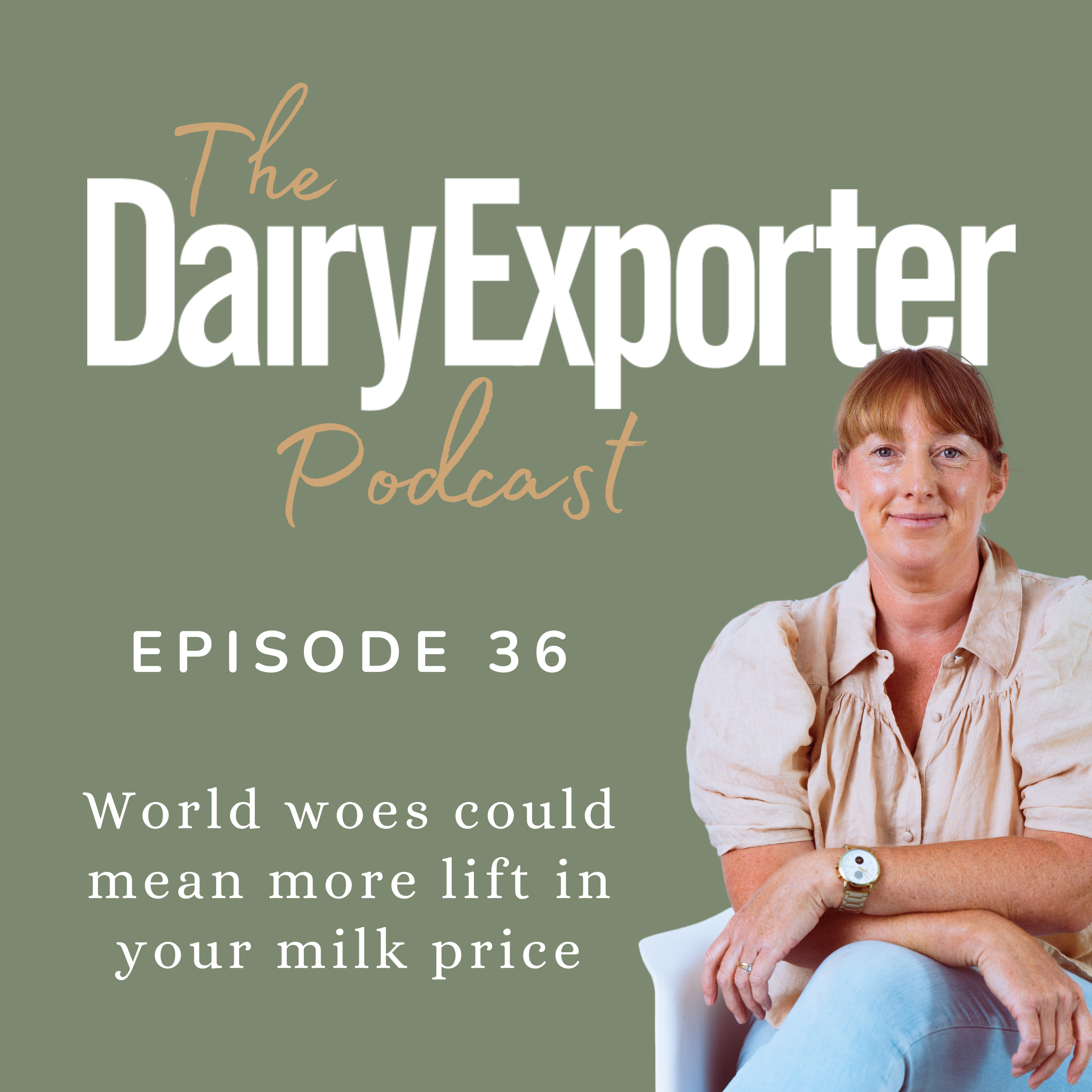 Episode 36 - World woes could mean more lift in your milk price