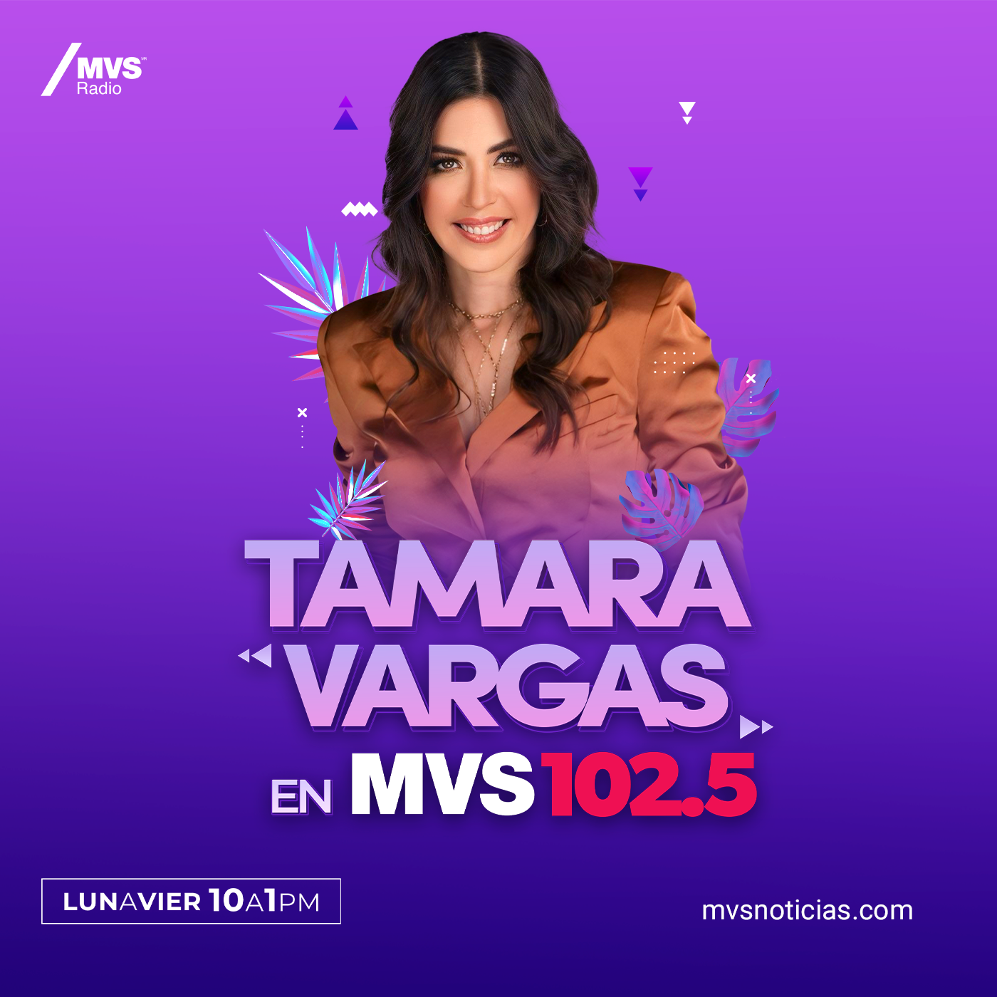 Roberto Duarte con Tamara Vargas en MVS 102.5 – 24 May 24
