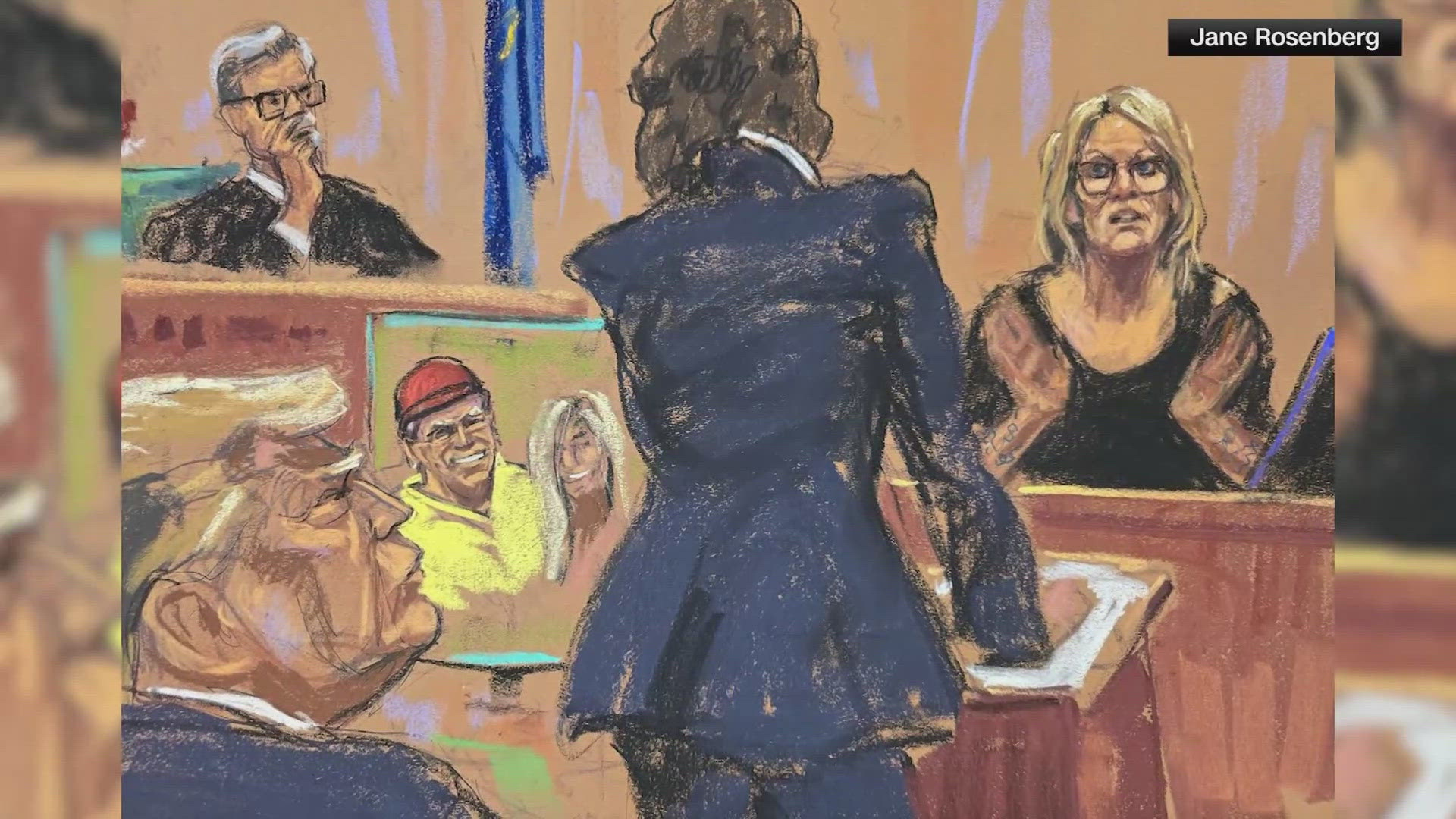 STORMY DANIELS TOOK THE STAND YESTERDAY