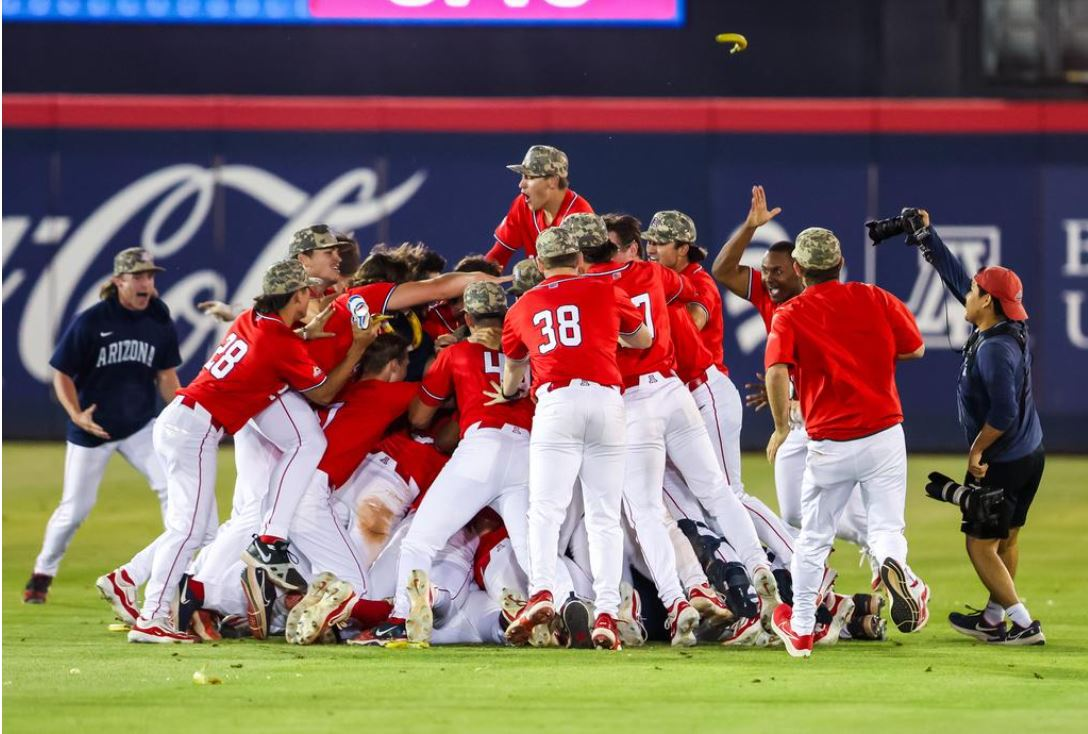 Walking-off to win the Pac-12 is nothing new for UA Baseball