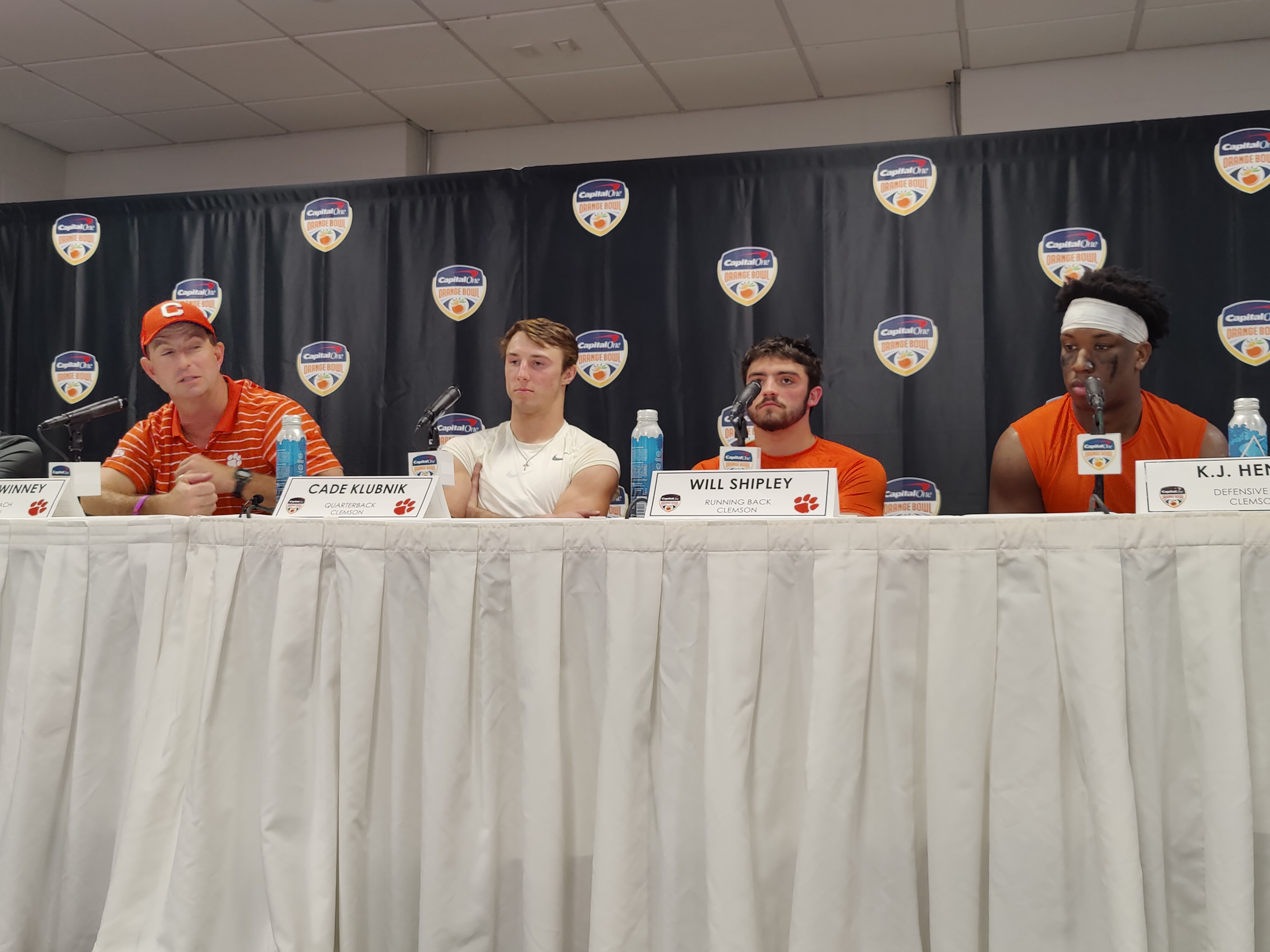 Clemson Orange Bowl Postgame Press Conference (12.30.22)