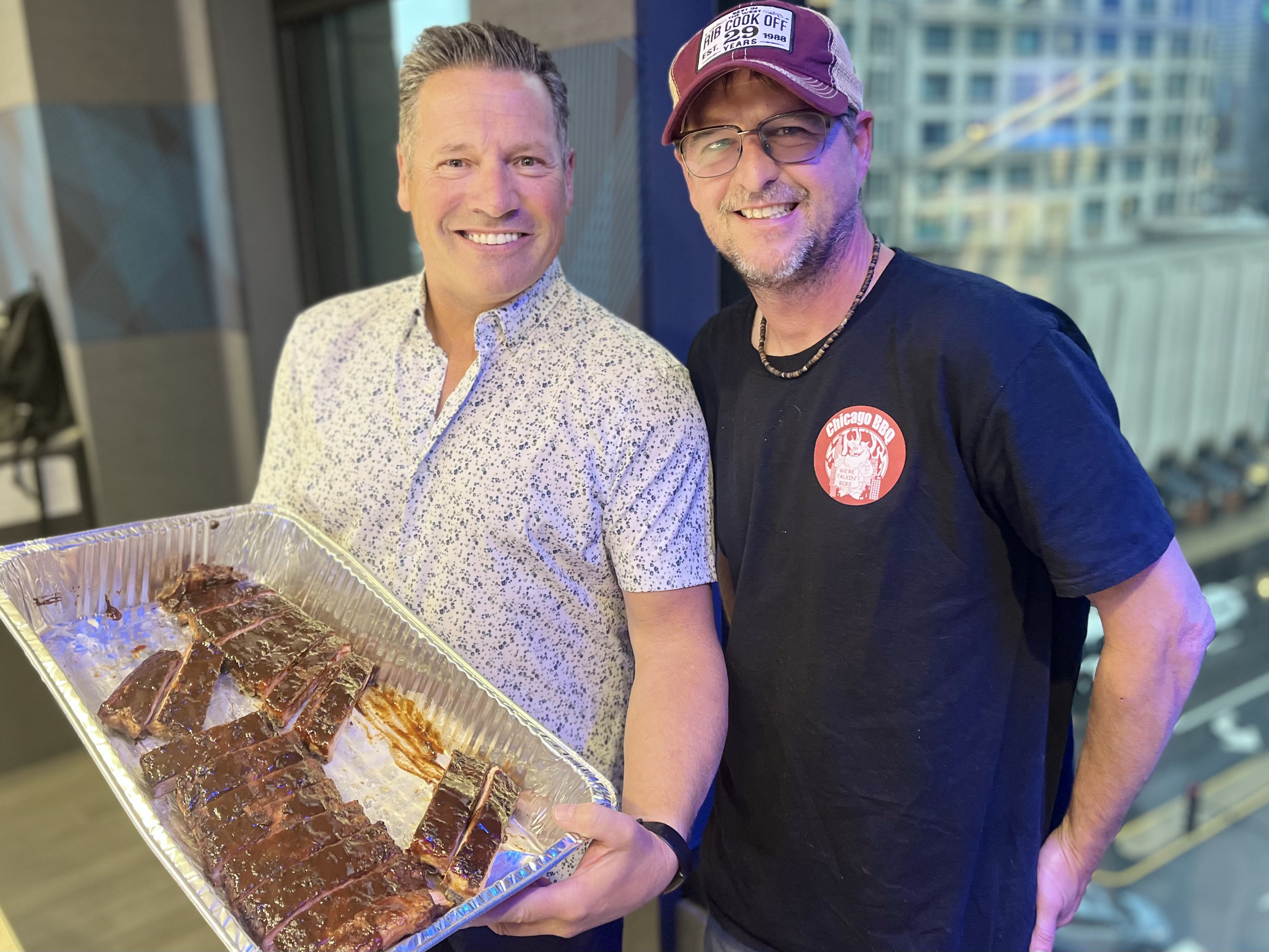 The sauce is the boss at Ribfest Chicago!