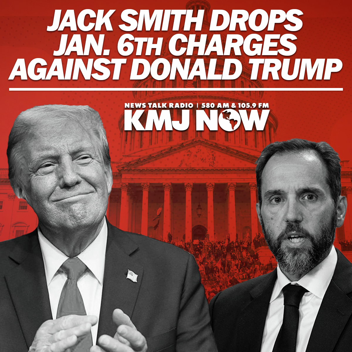 TRUMP: Jack Smith Drops Jan 6th Charges Against Trump  