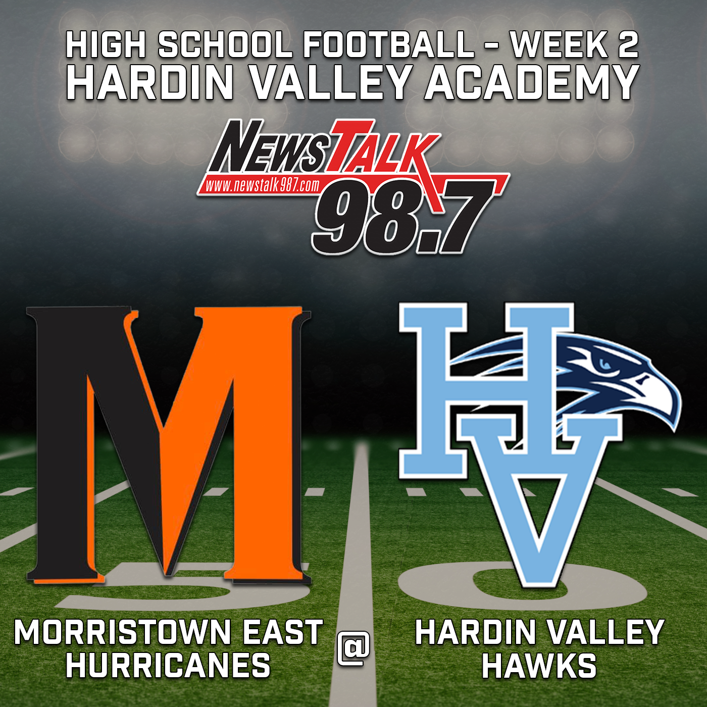 Hardin Valley vs Morristown East  Week 2 (8.30.24)