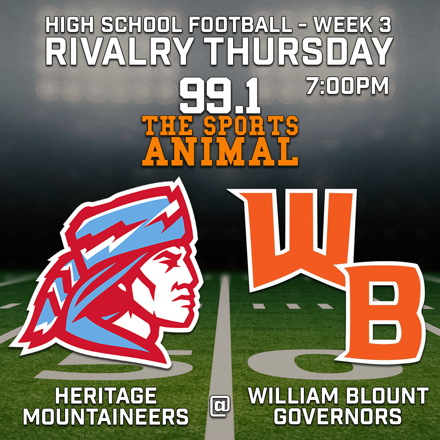 Heritage at William Blount  - Week 3 (9.5.24)