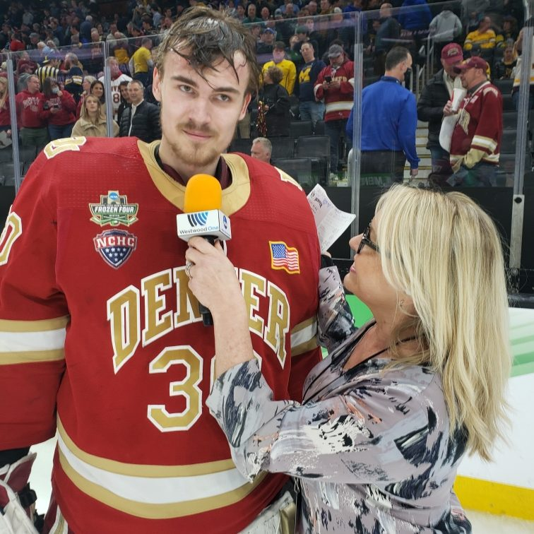 Postgame Inteview: Denver goalie Magnus Chrona