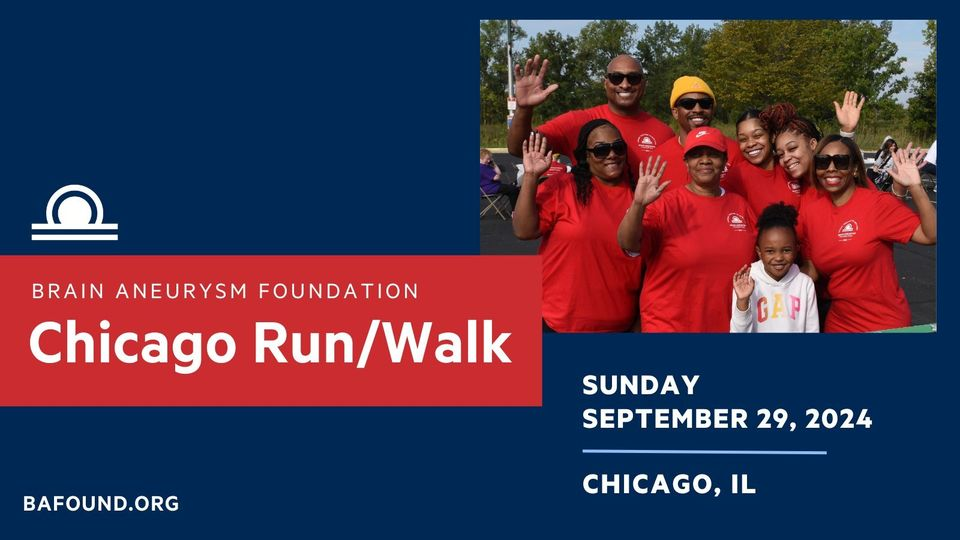 Walk for a Purpose: Join Ray at the Brain Aneurysm Foundation Walk – Sunday, Sept. 29th