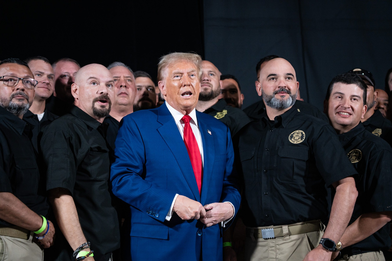 Trump Gains Strong Backing as Border Patrol Union Gives Unanimous Endorsement