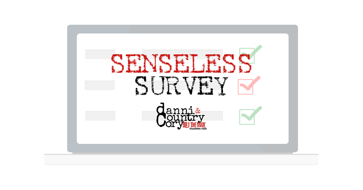 The Senseless Survey for 7/26/24