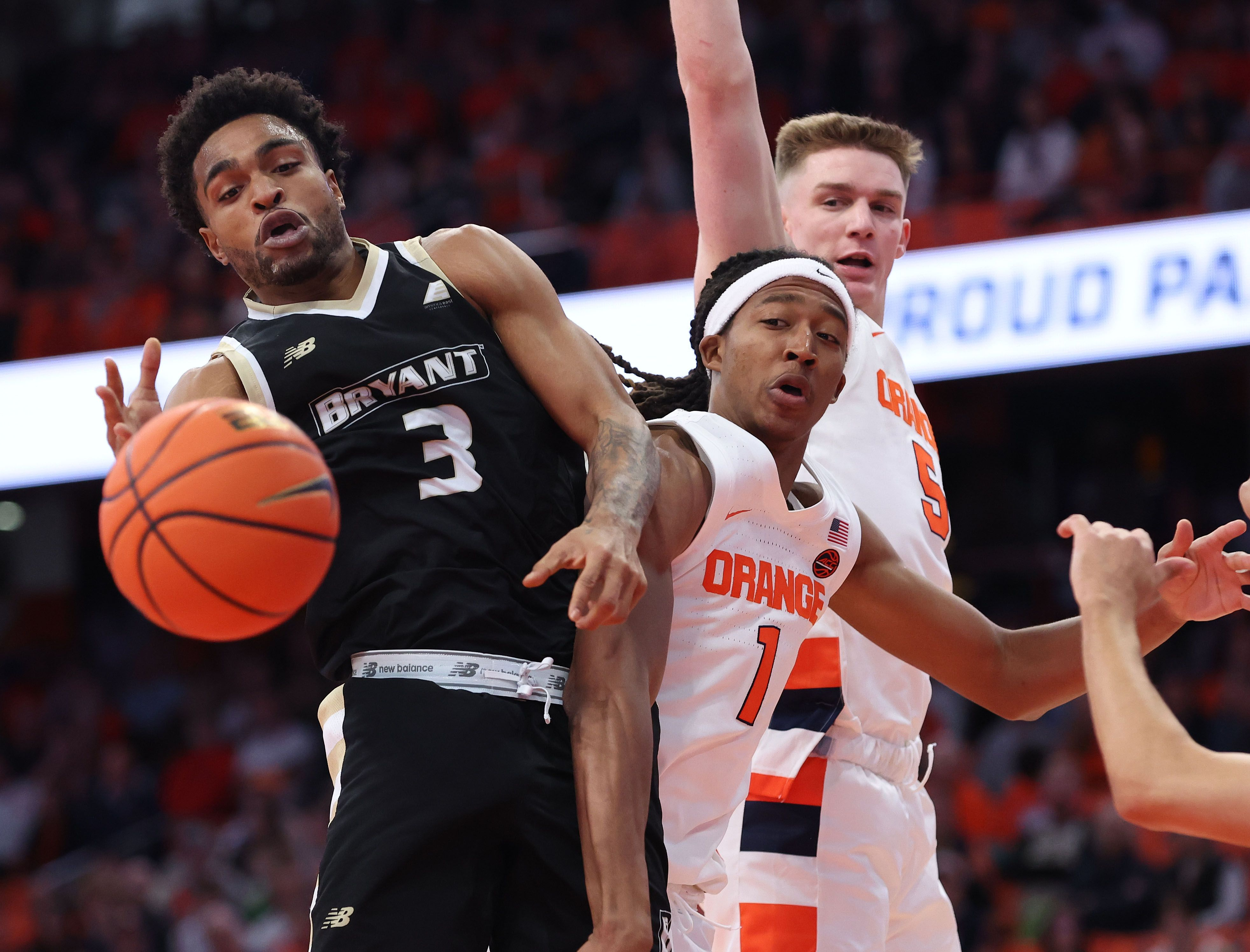 Providence Journal College Basketball Podcast: Bryant stuns Syracuse, Providence visits TCU, more