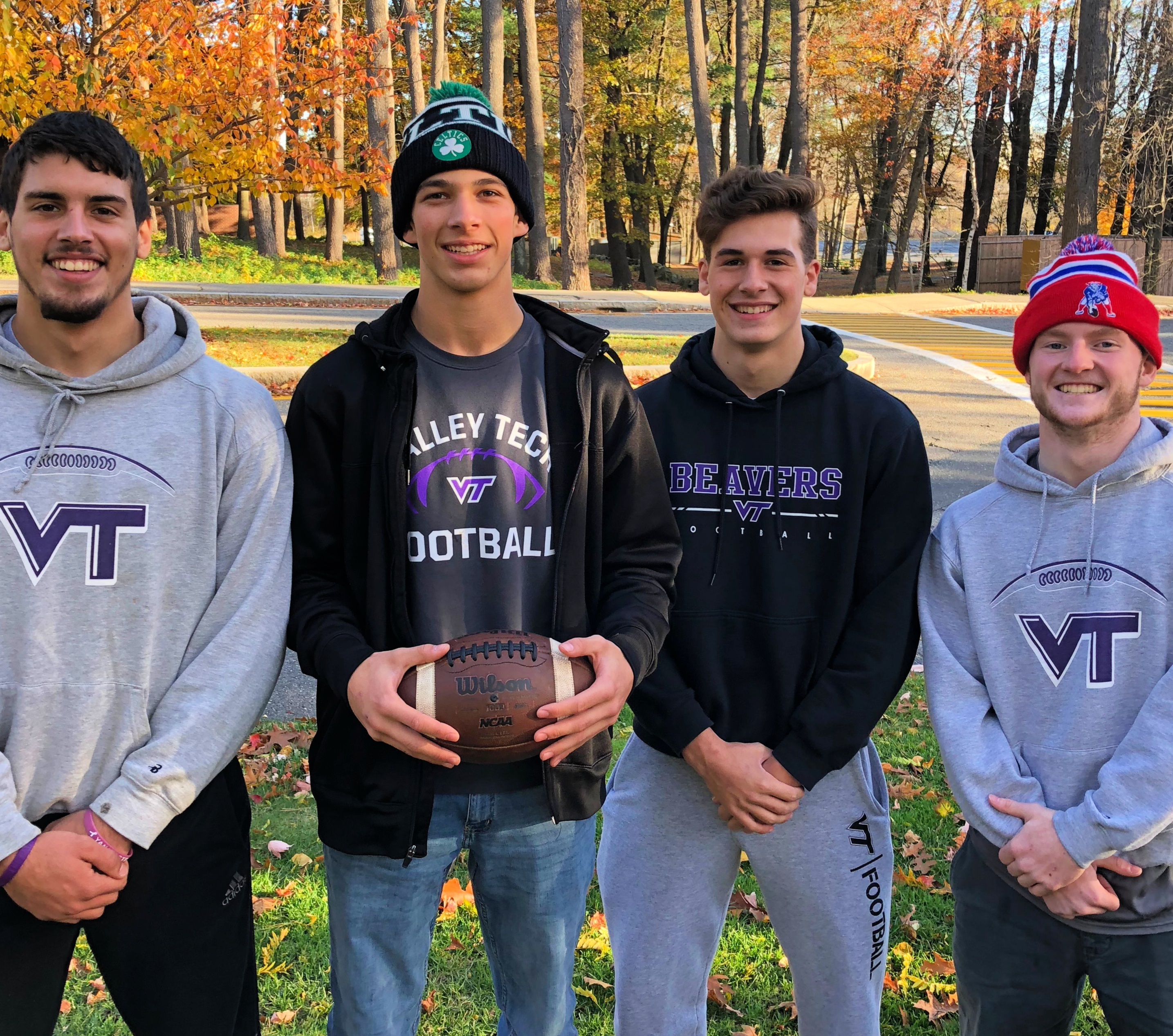 Blackstone Valley Tech football channelling 'Rocky 2'