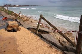 Weekend storm causes erosion throughout area beaches
