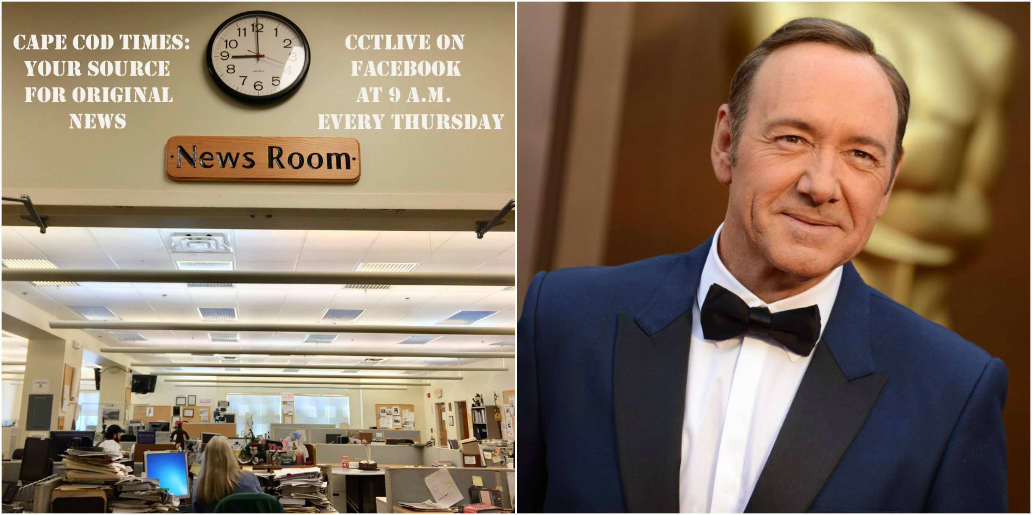 CCTLive: Charges against actor Kevin Spacey, a visit to Cape Cod Synagogue and more