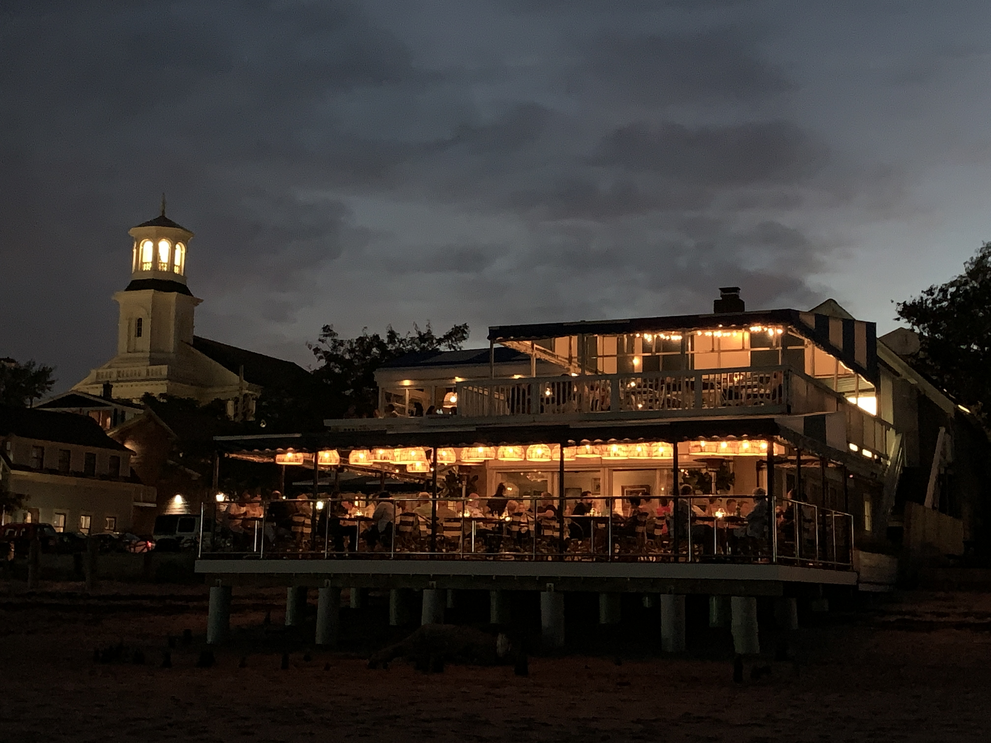 Waterfront dining at Pepe’s Wharf in Provincetown!