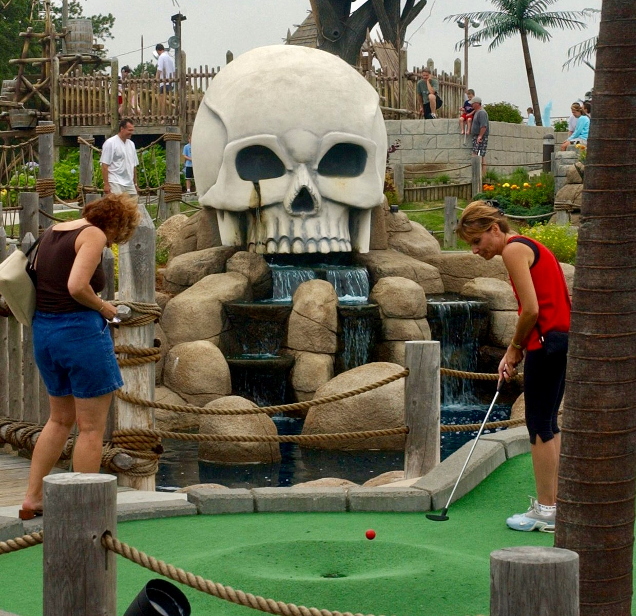 Epic miniature golf tournament in Yarmouth!