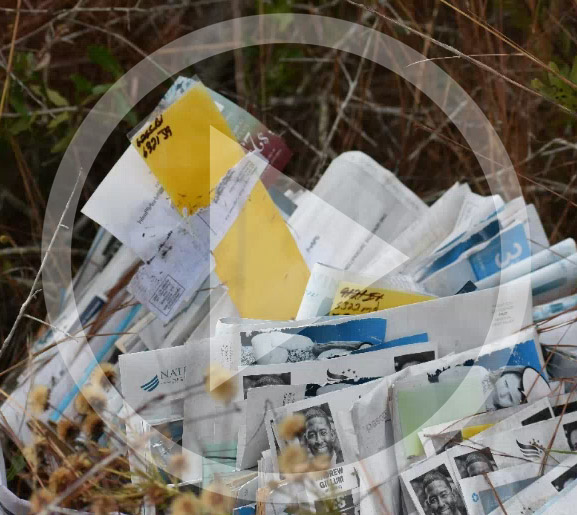 FILE AUDIO (2018) LISTEN: Mail in Milton found abandoned on rural dirt road