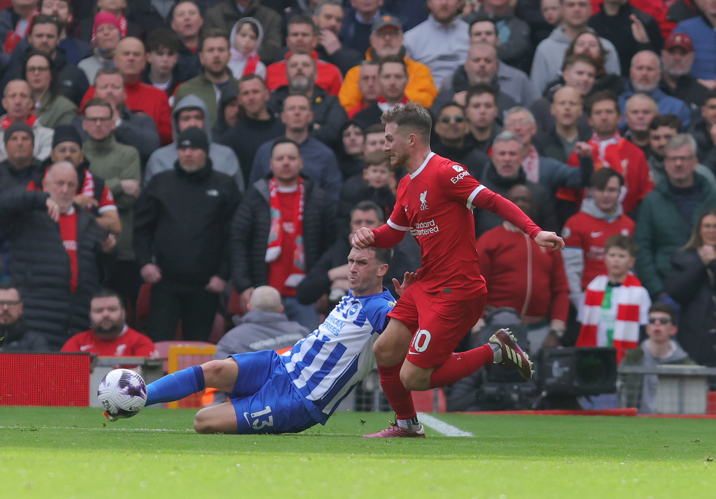 Brian Owen reviews Brighton's 2-1 defeat at Liverpool