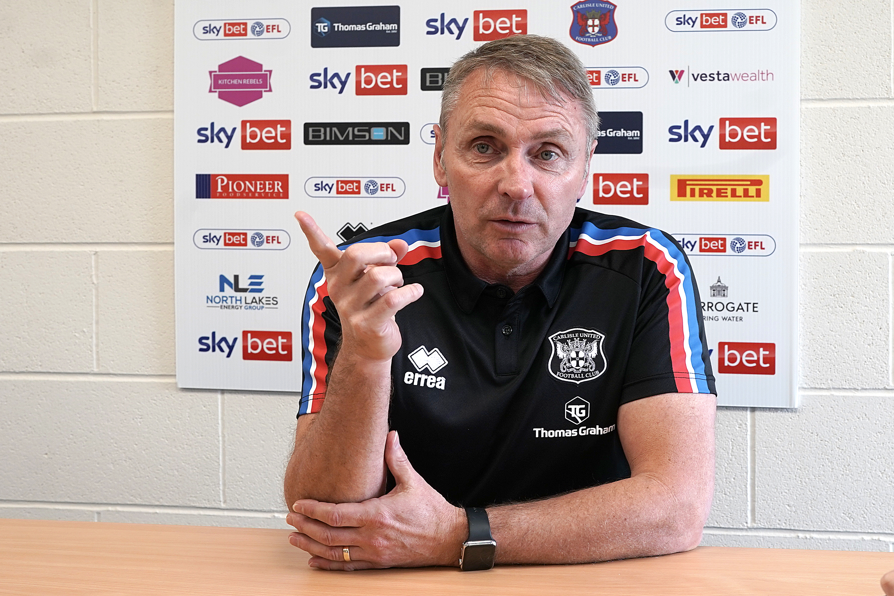 Paul Simpson on his new Carlisle United contract