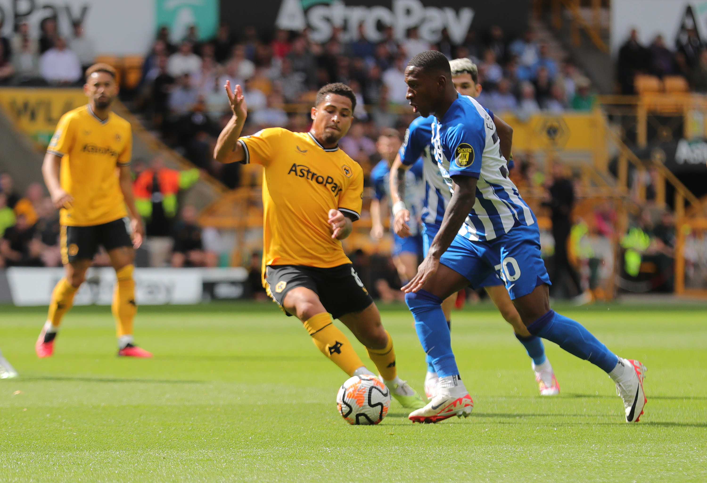 El pospartido de Pervis Estupiñán después de su gol en Wolverhampton