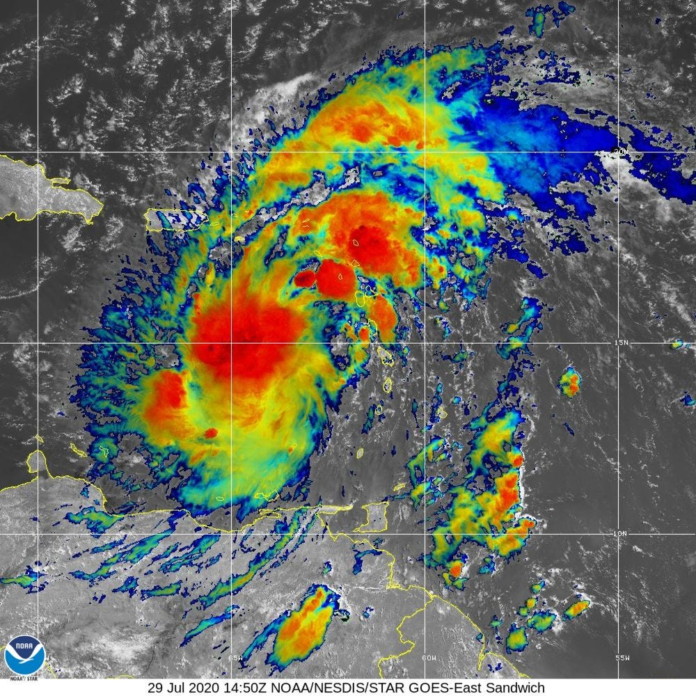 LISTEN: TROPICAL UPDATE: Panhandle now in cone of uncertainty for expected Tropical Storm Isaias