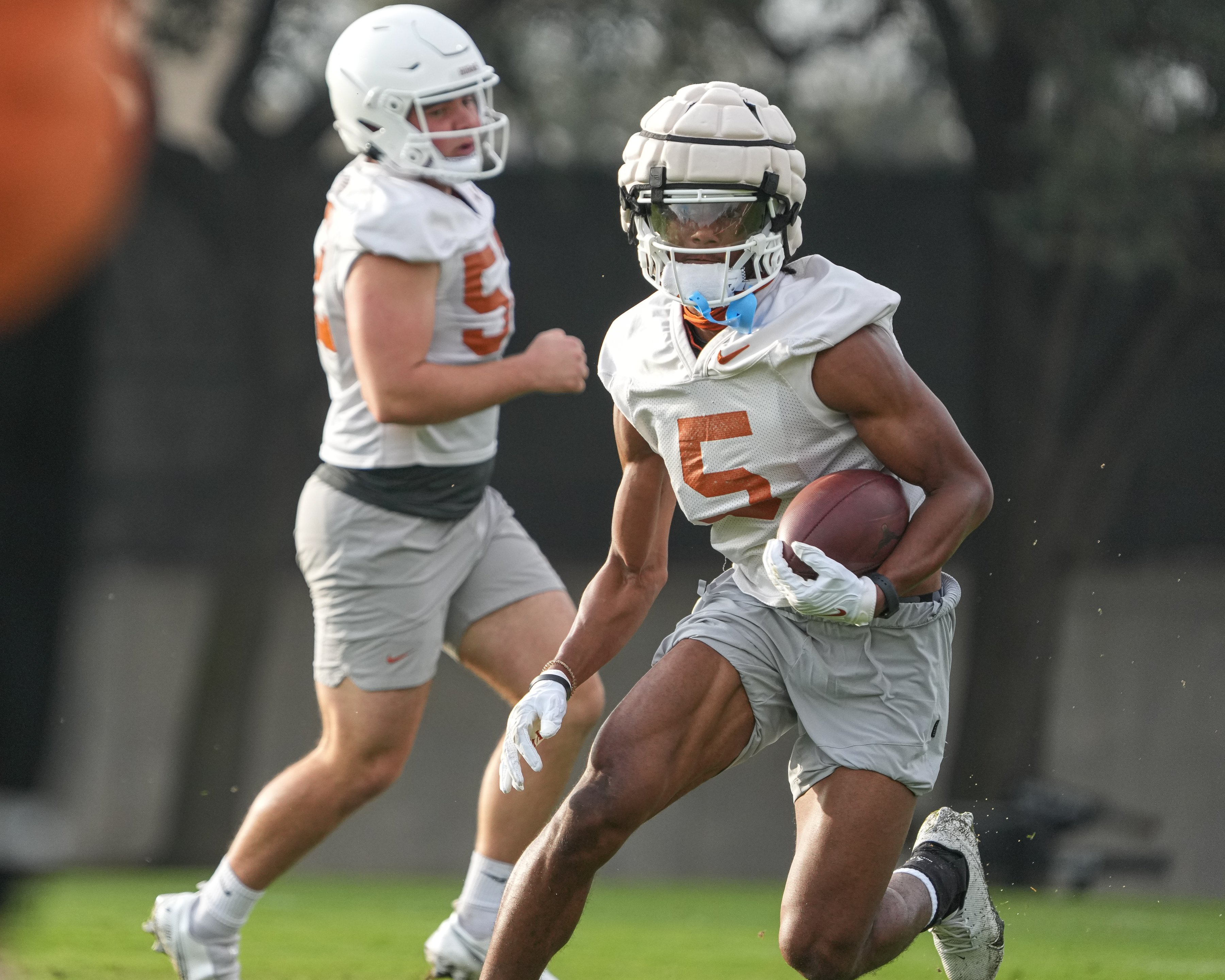 Who stood out on the Texas football team this spring?