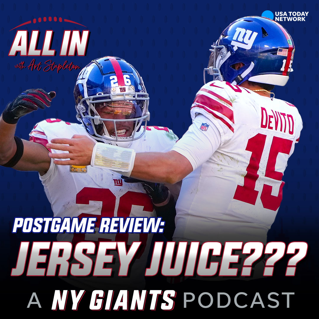 Jersey Juice: Tommy DeVito rips through Commanders, Giants register upset