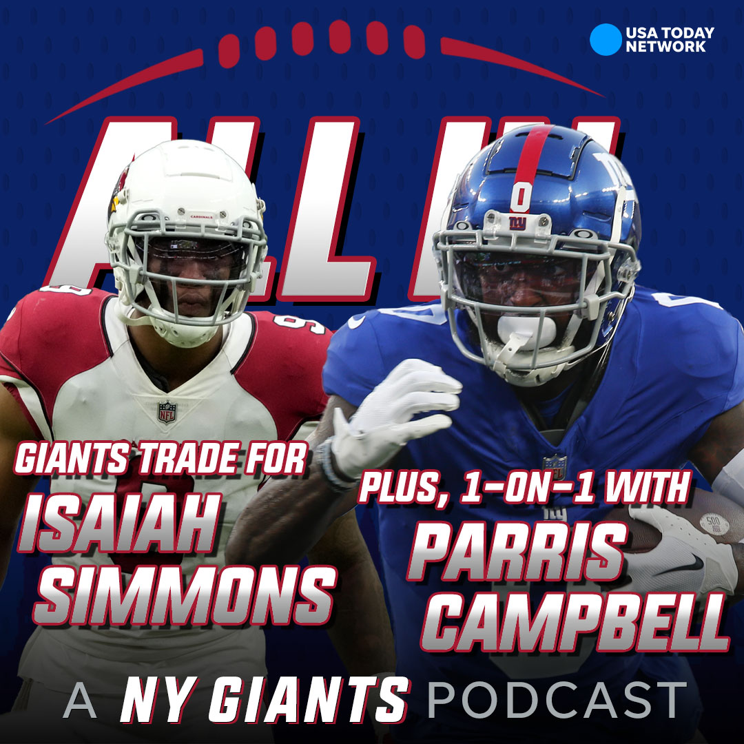 Giants trade for Isaiah Simmons, plus 1-on-1 with Parris Campbell - ALL IN  with Art Stapleton: A NY Giants Podcast 