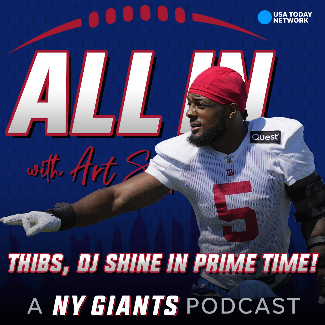 The Pads Go On! Closer to NY Giants football - ALL IN with Art Stapleton: A NY  Giants Podcast 