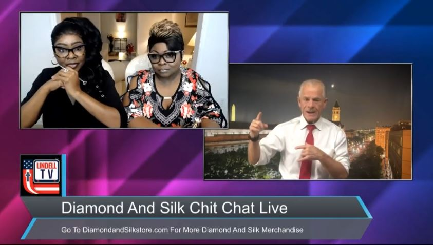 EP | 102 Diamond & Silk Chit Chat Live Joined By Dr. Peter Navarro