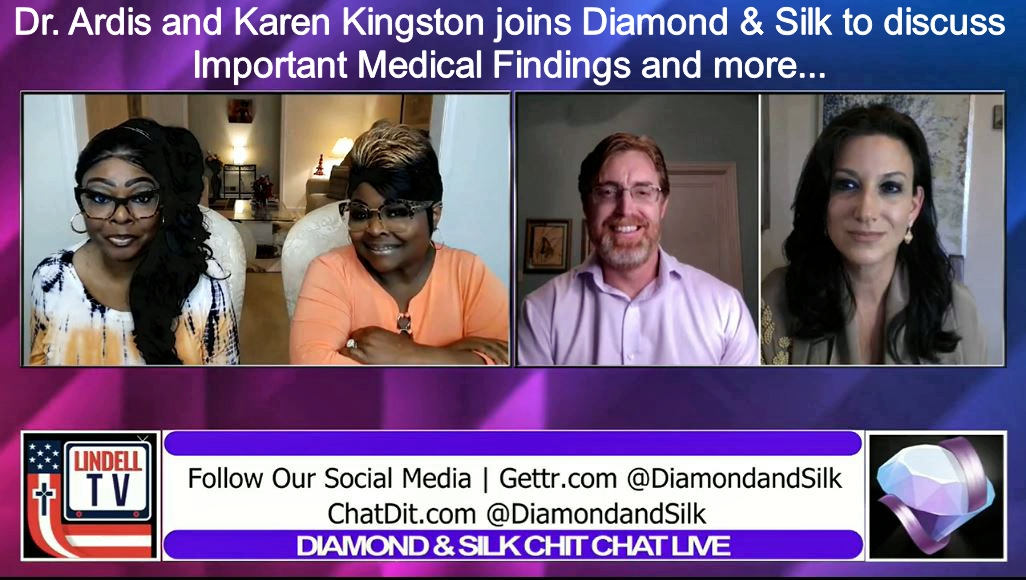 EP | 157 Dr. Ardis and Karen Kingston joins Diamond & Silk to discuss Important Medical Findings and more