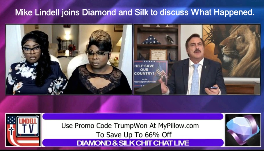 EP | 227 Mike Lindell joins Diamond and Silk to discuss What Happened.